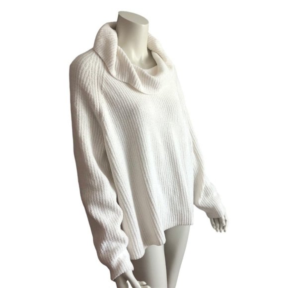 Ruby Rd Wmn Instaglam ribbed long raglan sleeve cowl neck pullover sweater 1X - Picture 2 of 12